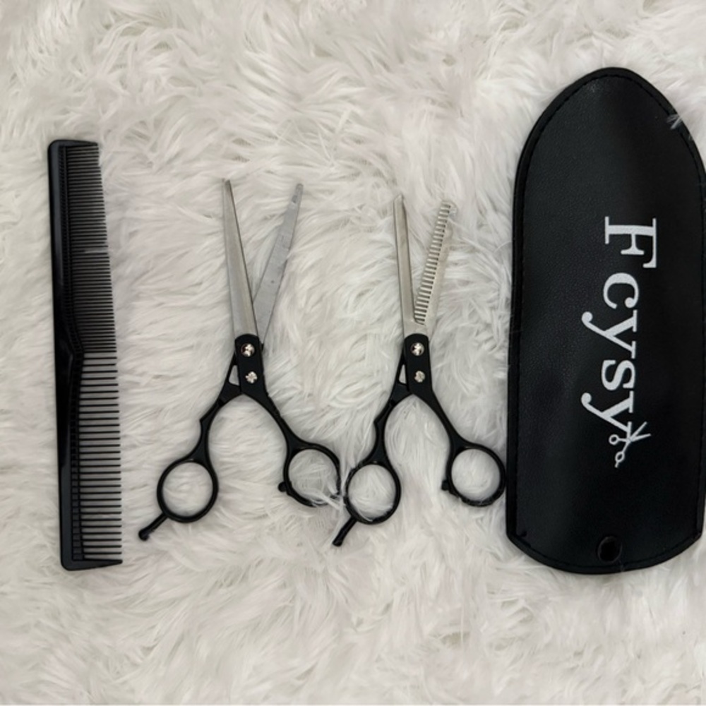 Black‎ Hair Styling Scissors Set